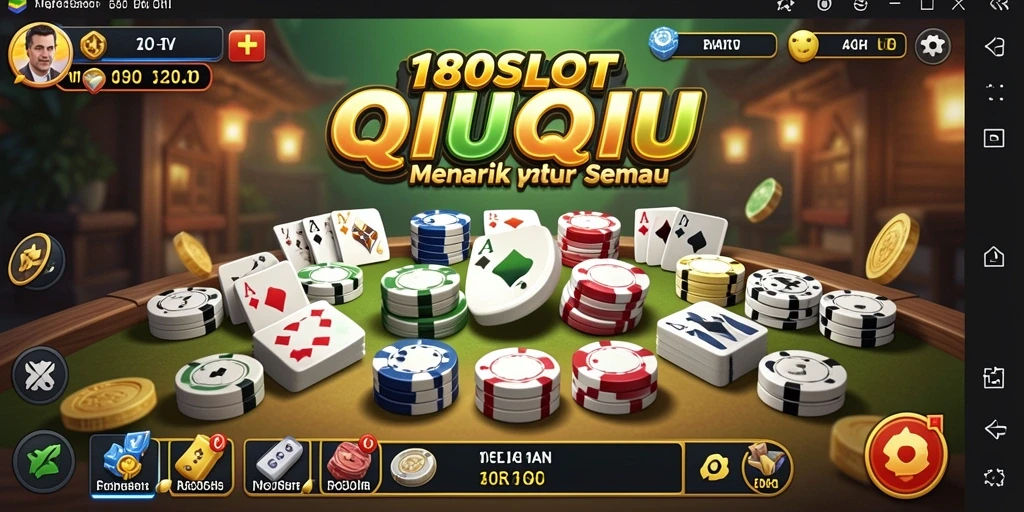 Gameplay QiuQiu seru di 180SLOT yang dapat dinikmati semua kalangan.