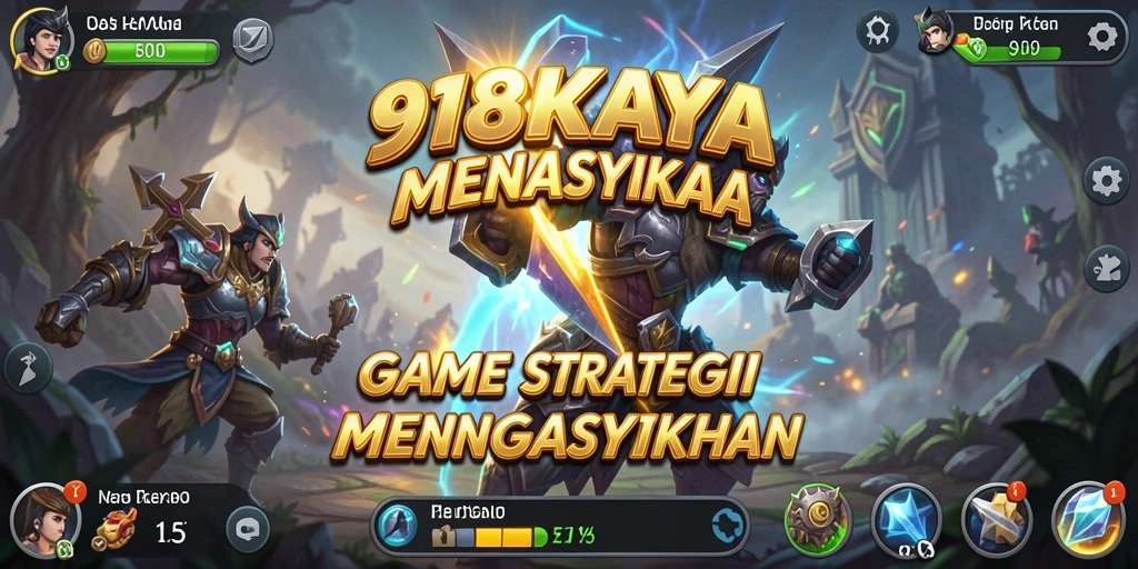 Tampilan gameplay mendebarkan dari 918KAYA yang menonjolkan strategi pertempuran.