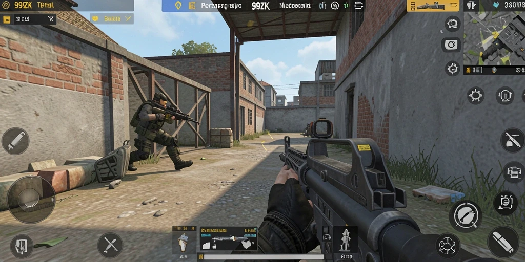 Tampilan seru gameplay <strong>999ZK</strong> dengan pertempuran yang intens.