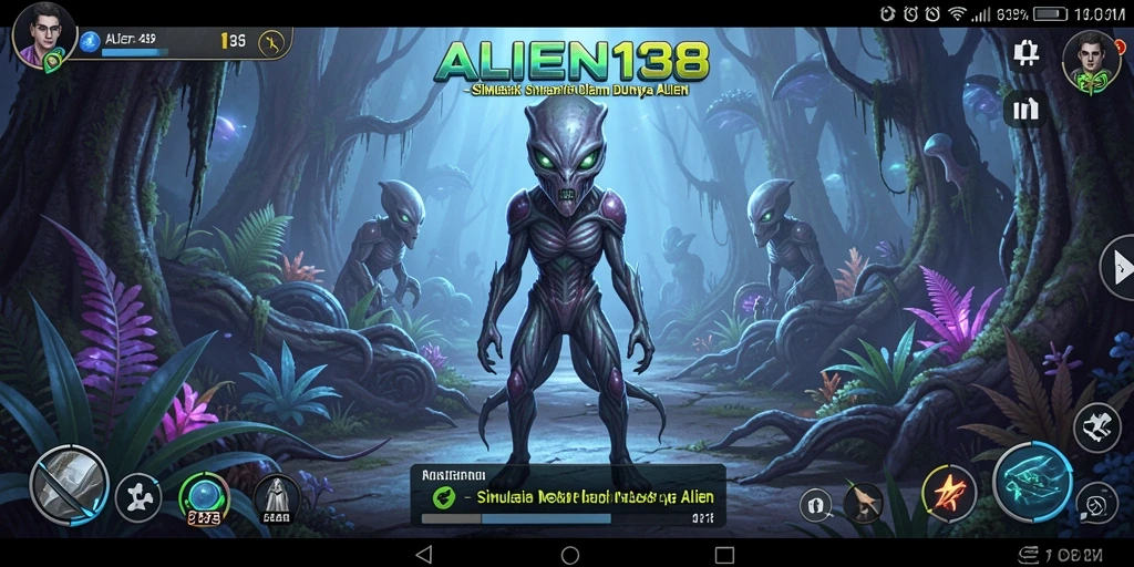 Tampilan gameplay yang menakjubkan dengan dunia alien lebih dari sekadar simulasi.