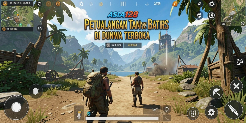 Tampilan menakjubkan dari gameplay Open World ASIA128 yang imersif.