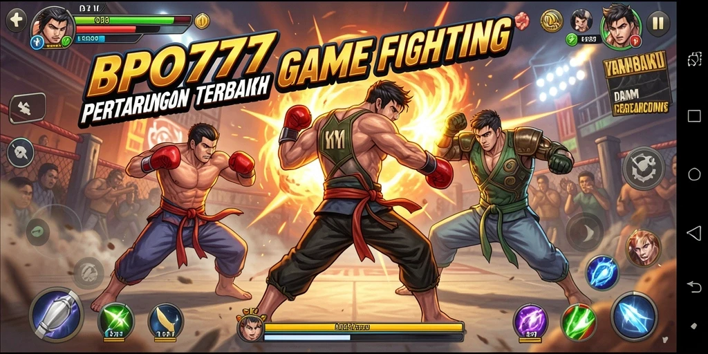 Tampak aksi intens dalam gameplay BPO777 yang mendebarkan.