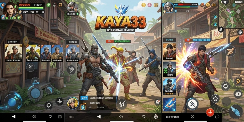 Tampilan antarmuka modern dan intuitif dari KAYA33.