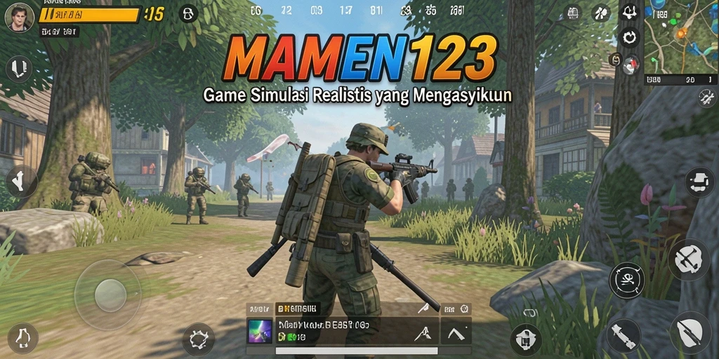 Tampilan gameplay MAMEN123 yang menarik dan mendalam.
