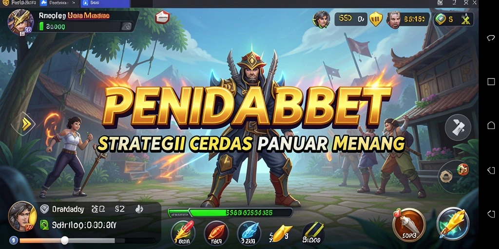 Screenshot PENIDABET menunjukkan momen mendebarkan dalam permainan strategi.