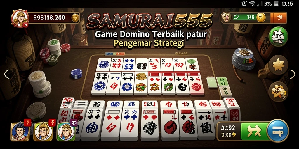 Screenshot menampilkan gameplay seru dari SAMURAI555.