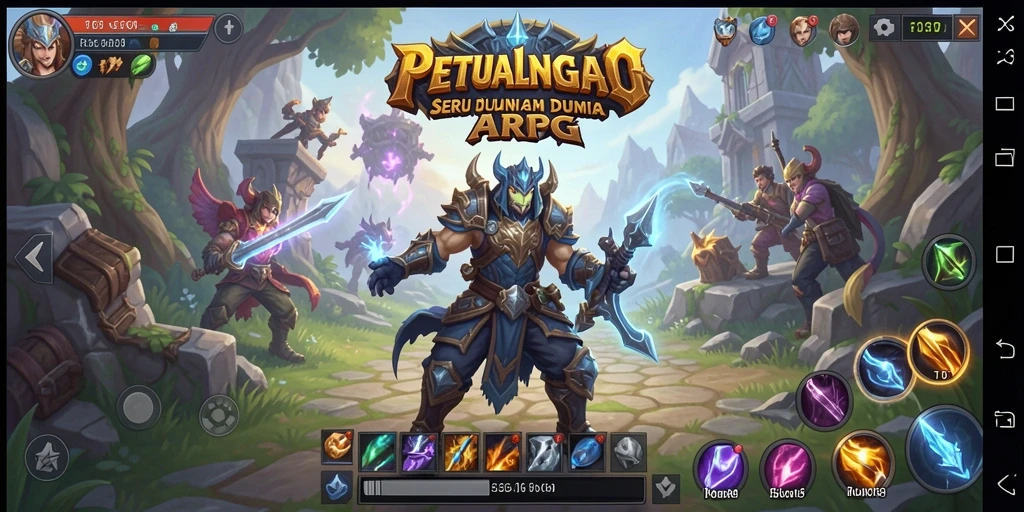 Tangkapan layar utama gameplay T6 dengan aksi pertempuran seru.