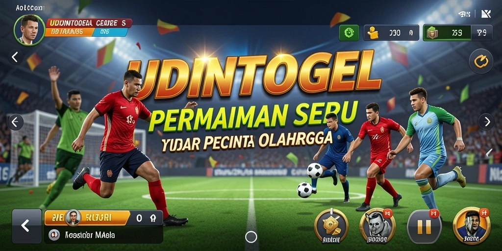 Tampilan gameplay UDINTOGEL yang seru dan menegangkan.