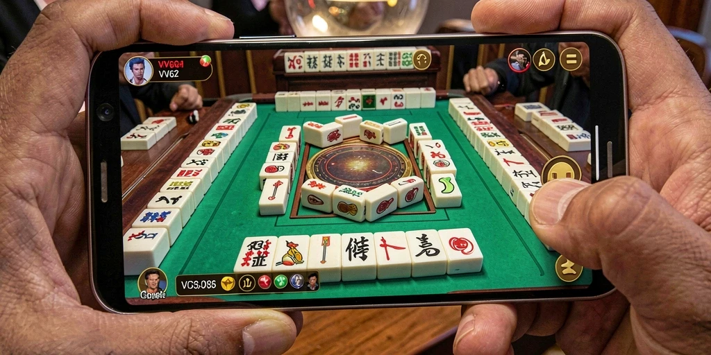 Gameplay menantang dalam VV62 Mahjong yang memikat.
